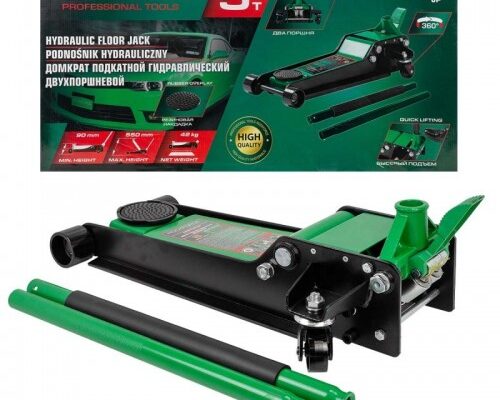 Крик крокодил нископрофилен 5т с педал ROCKFORCE , 90-550mm | mcbtools.com